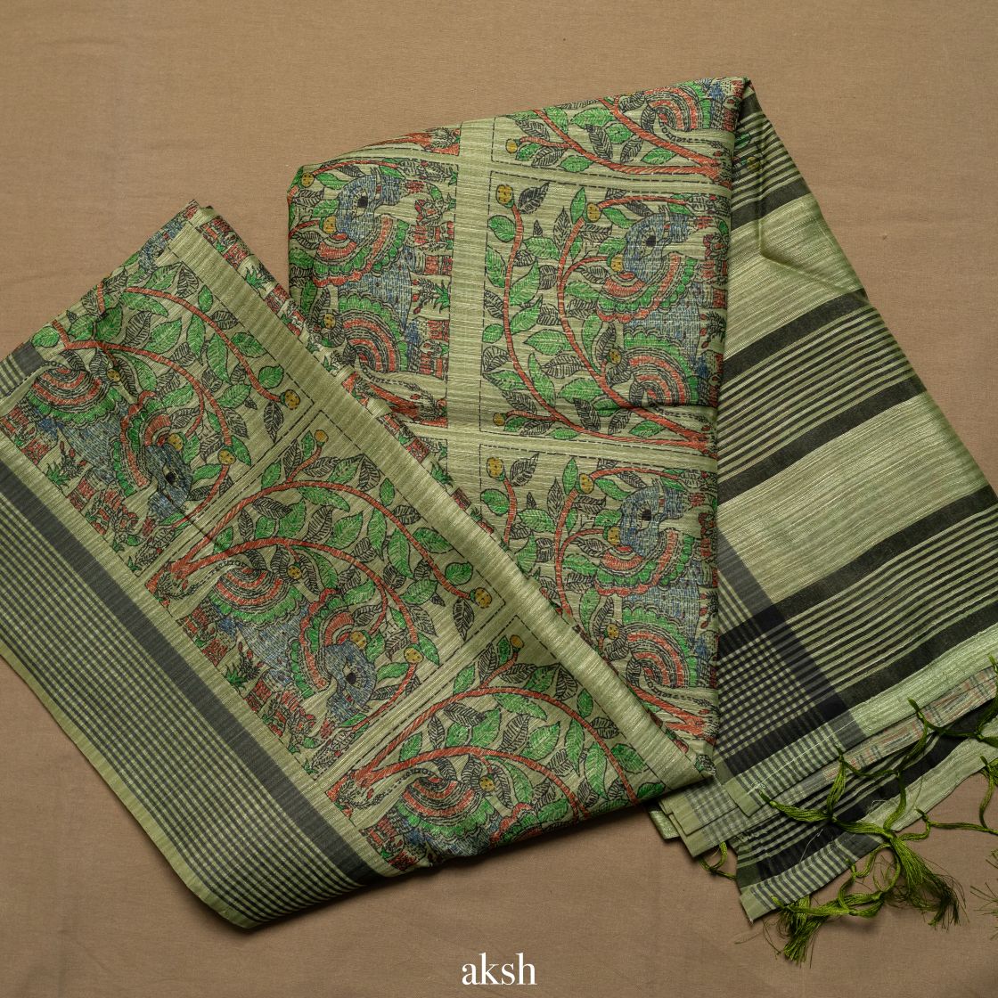 Madhubani Silk